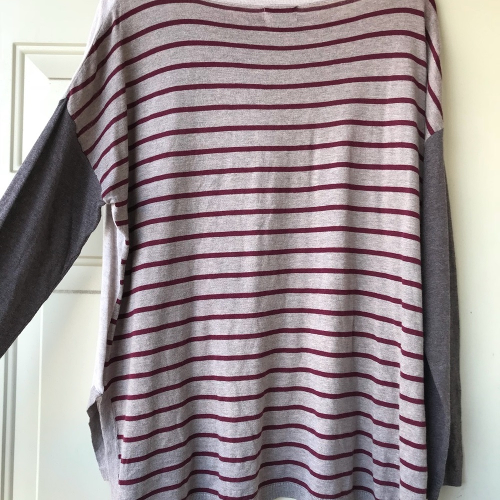 Oversized Striped Sweater